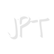 White text with a drop shadow, "JPT" in handwriting font